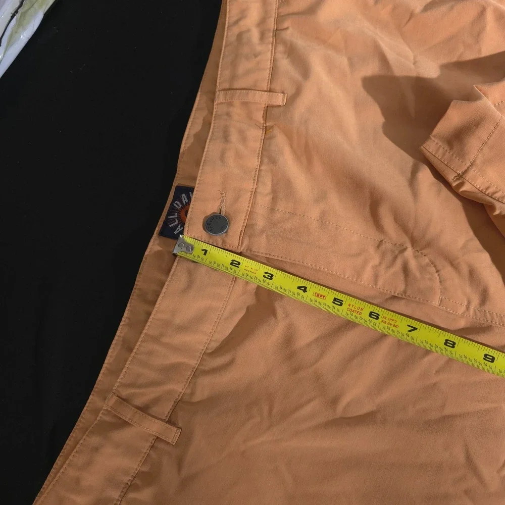 Faherty All Day Shorts Men's 38 Brown Stretch Lightweight Drawstring Golf Beach